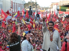 Pueblo patriota de Delta Amacuro recibe a Nicolás Maduro