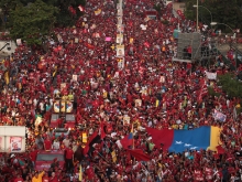 Guarenas se desbordó de Patria 