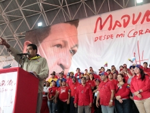 Monagas reafirma su compromiso con Maduro