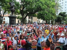 A tres meses de la siembra del Gigante Chávez