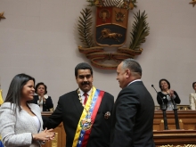 Juramentación de Nicolás Maduro como Presidente