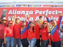 Juramentación de los candidatos de Apure y Amazonas