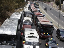 Movilización de Transportistas