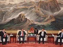 Diosdado Cabello se reunió con Zhang Dejian