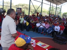 Encuentro con la comunidad Nuevo Mundo 
