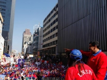 Marcha de estudiantes universitarios