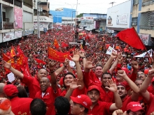 Marcha Resteados con Chávez