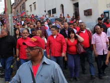 Movilización de mirandinos