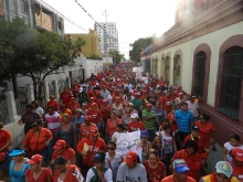 Marcha en Barquisimeto