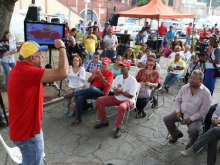 Asamblea de las UBCh en Caracas