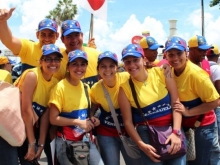 Pueblo revolucionario se desbordó en Caracas