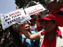 Marcha por el derecho a la salud