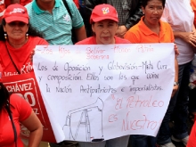 ¡Venezuela se respeta!