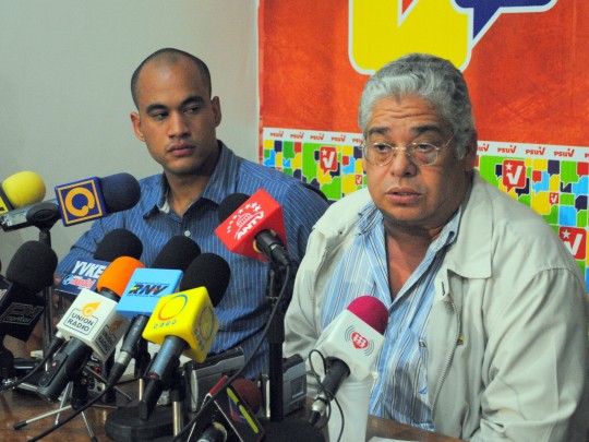 Carlos Escarrá y Hector Rodríguez