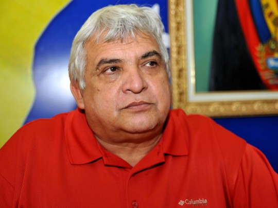 Diogenes Egildo Palaú, candidato del PSUV para el estado Amazonas
