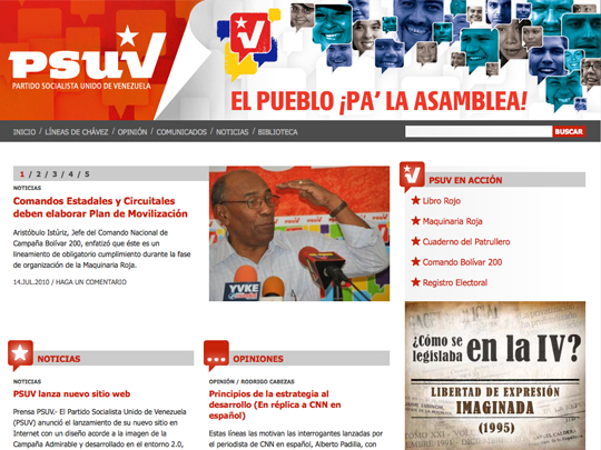 www.psuv.org.ve
