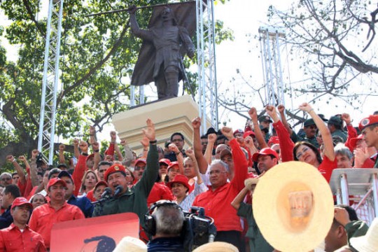 En las escaleras de El Calvario