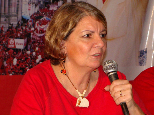 Ana Elisa Osorio integrate de la Direccion Nacional del PSUV