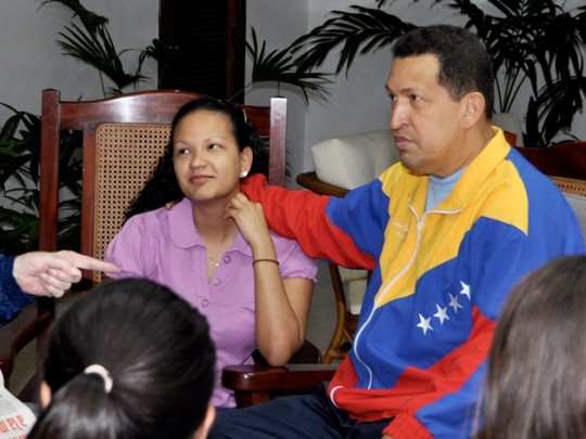 Reunión Chávez - Castro