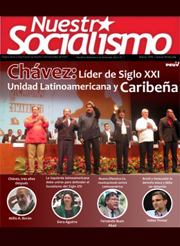 Portada revista nuestro socialismo