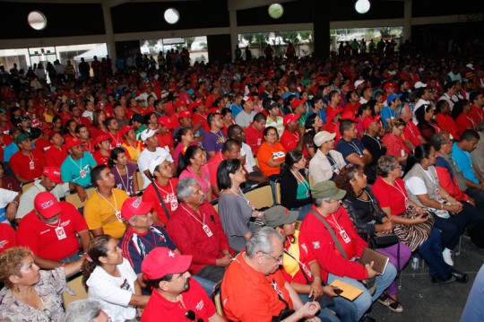 Reunión con bases revolucionarias del estado Anzoátegui