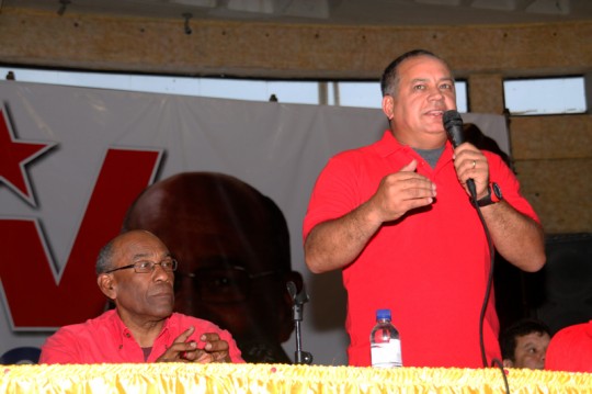 Diosdado Cabello en Anzoátegui