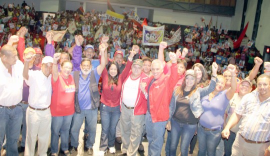 Los partidos aliados ratificaron el compromiso y apoyo a la candidata socialista Stella Lugo.