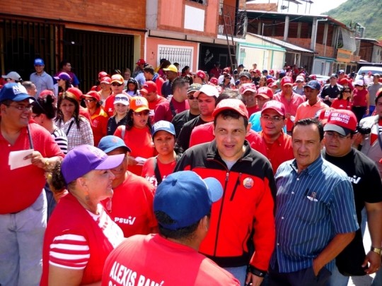 La comunidad de Campo Elías se volcó en apoyo a Alexis Ramírez.