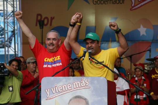 Francisco Rangel junto a José Ramón López seguirán rodilla en tierra trabajando por la revolución en Bolívar.