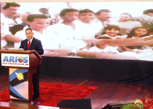 Arias Cárdenas presentó Plan de Gobierno Bolivariano 2013-2016 para el estado Zulia.