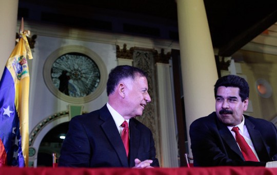 Francisco Arias Cárdenas y Nicolás Maduro