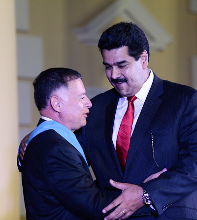 Francisco Arias Cárdenas y Nicolás Maduro