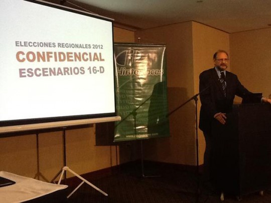 Schemel, presidente de Hinterlaces