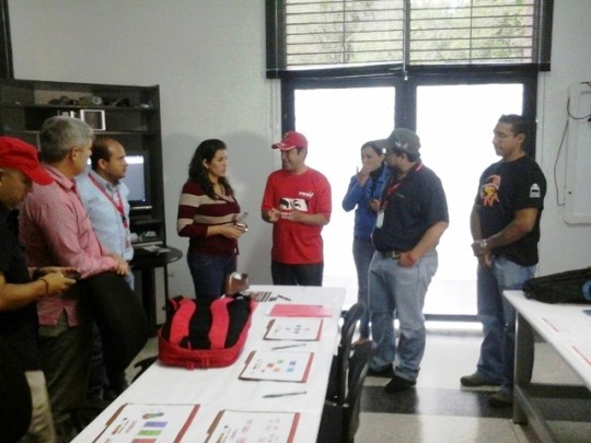 Encuentro en CIDA Mérida y Maria Alejandra Castillo.
