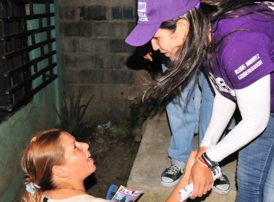 Conversó con habitantes
