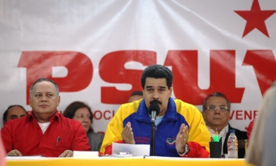 Nicolás Maduro y Diosdado Cabello
