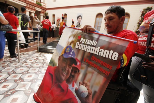 homenaje a Chávez / Trabajadores