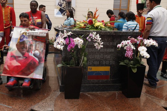 homenaje a Chávez / Trabajadores