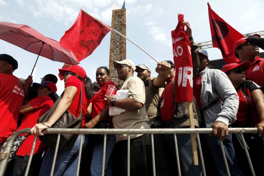 movilización de trabajadores