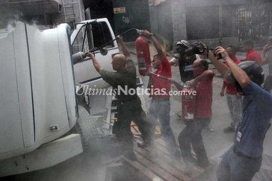 Incendio Camión 4