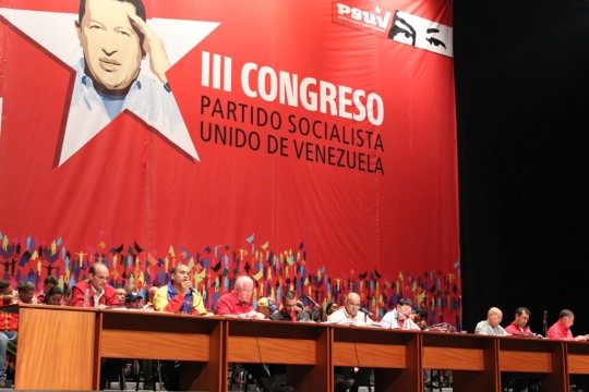 Plenaria del III Congreso del PSUV