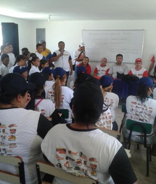 Formación de Brigadas Ayacucho