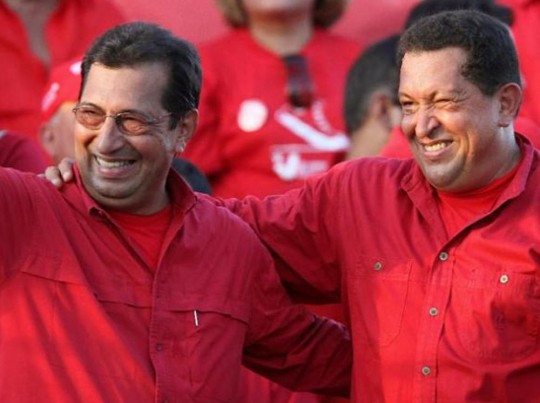 Adán y Hugo Chávez