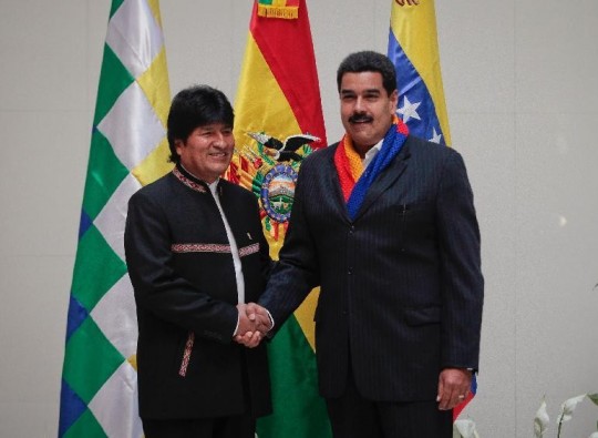 Maduro y Morales