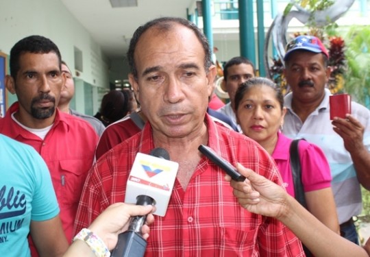 Mervin Abreu, jefe de la UBCH O’Leary