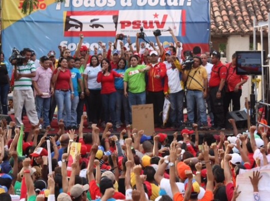 Cierre de campaña PSUV en Falcón