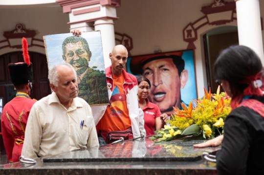 Homenaje a Chávez