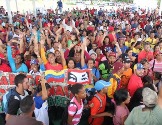 Acto juramentación Bolívar