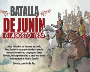 6 de agosto: 191 años de la Batalla de Junín | PSUV