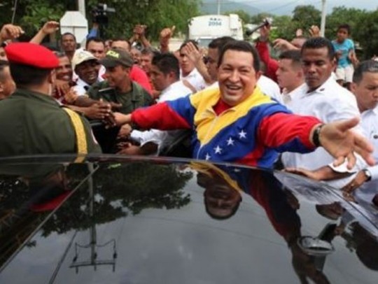 Chávez en Santa Marta Colombia